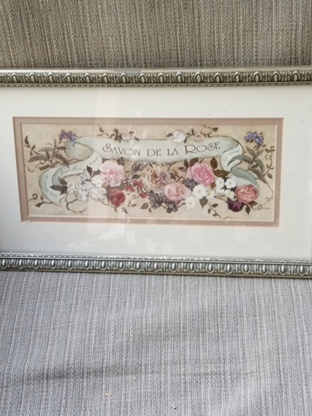 C Winterle Olson Roses Paris Savon De La Framed Print